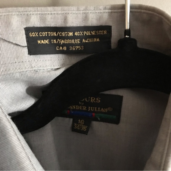 Men’s Button up. Grey. - Picture 3 of 4